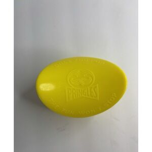 Vintage Pringles To Go Chip Holder Snack Container for Travel Lunch Yellow